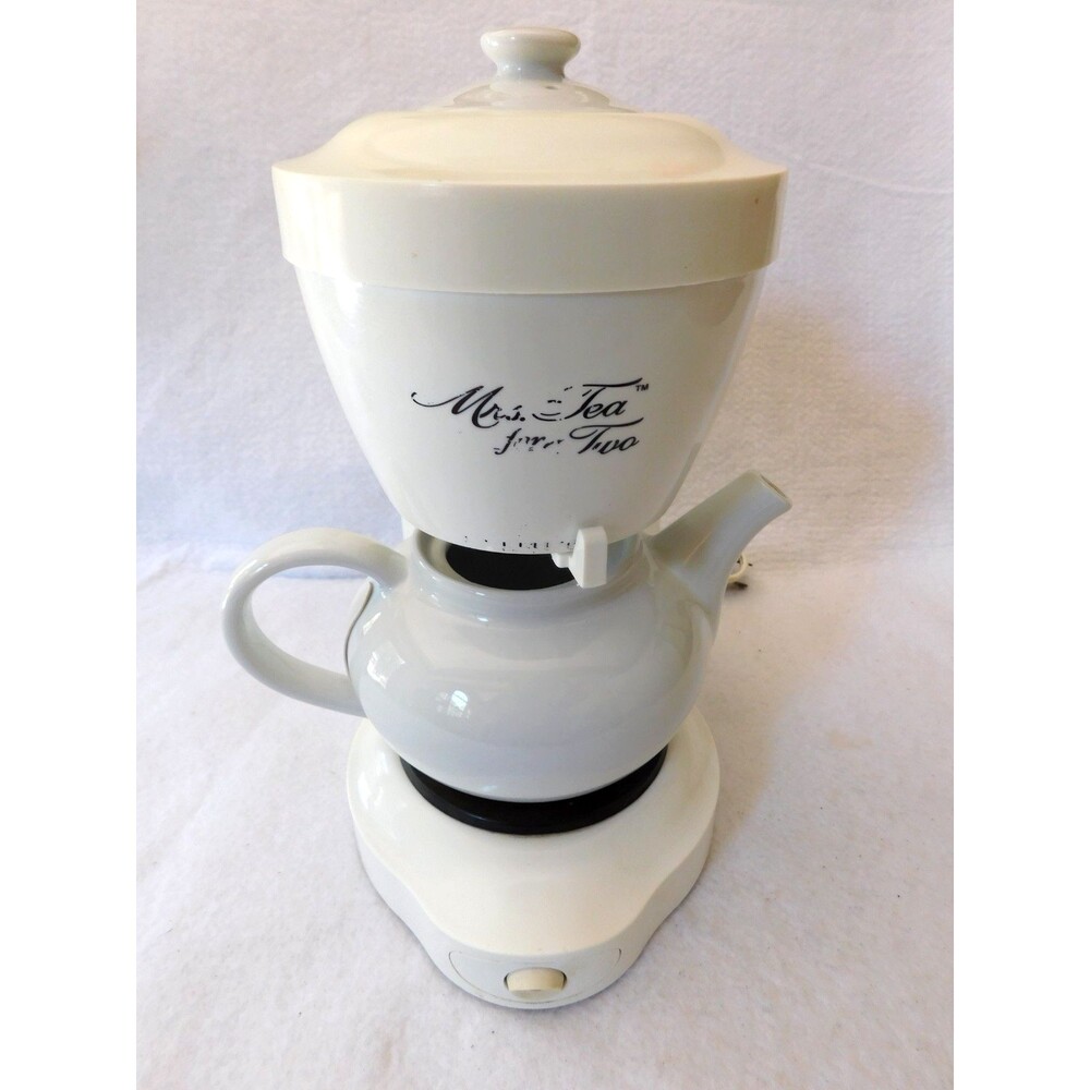 Mrs Tea for Two by Mr Coffee Electric Automatic Drip Hot Tea Maker Model HTM11